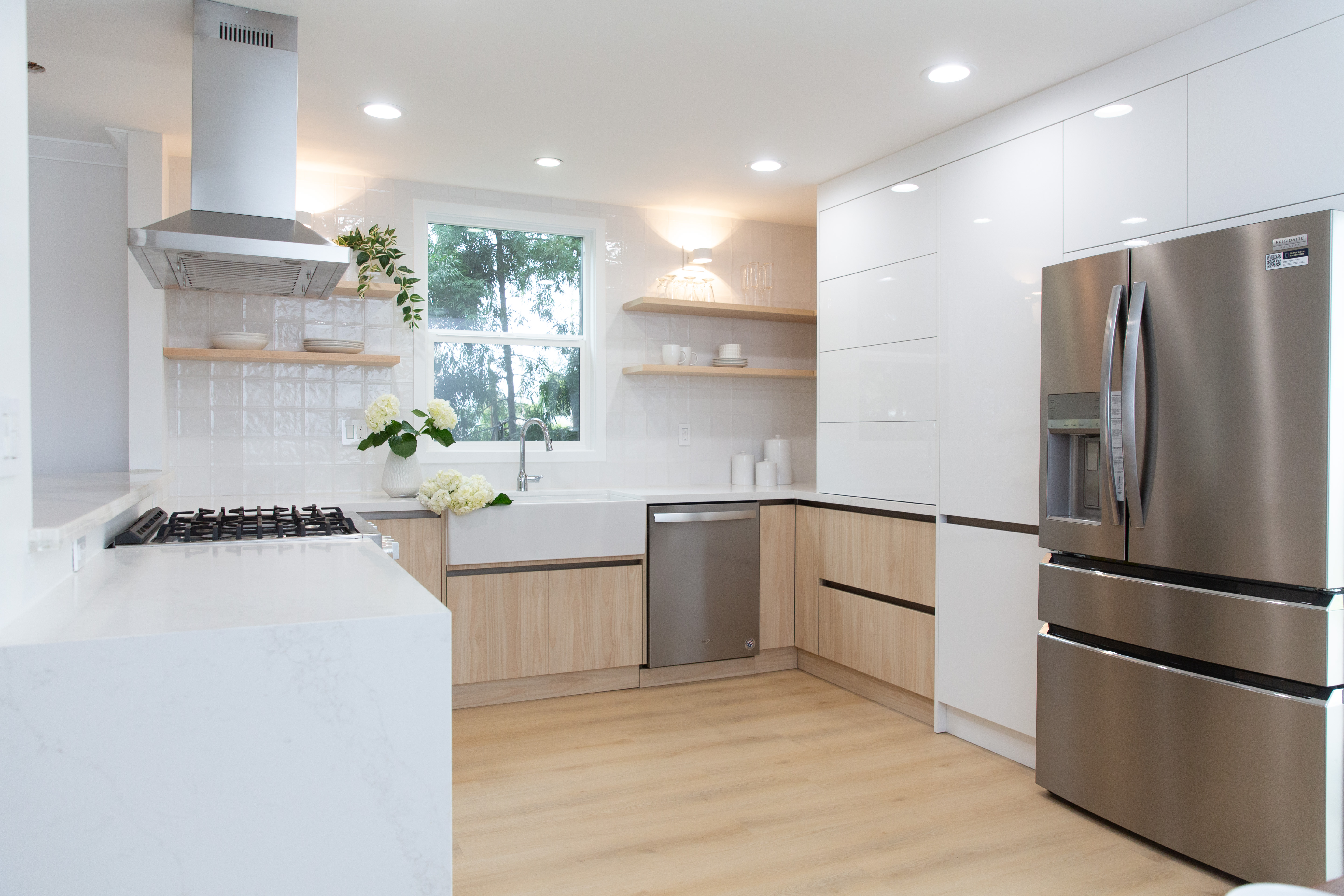 Costa Mesa Warm Contemporary Interior custom cabinetry detail 2