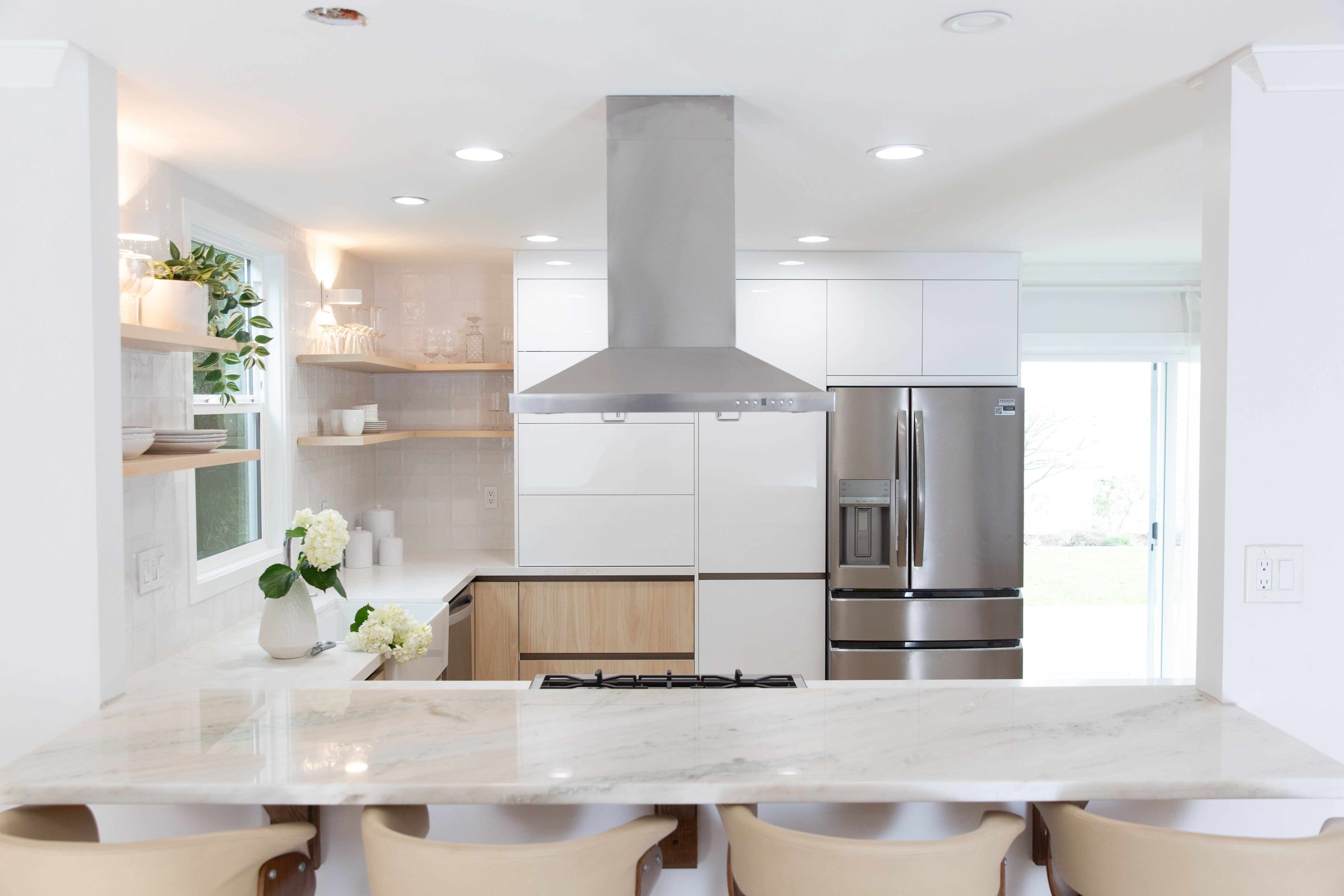 Costa Mesa Warm Contemporary Interior custom cabinetry detail 3